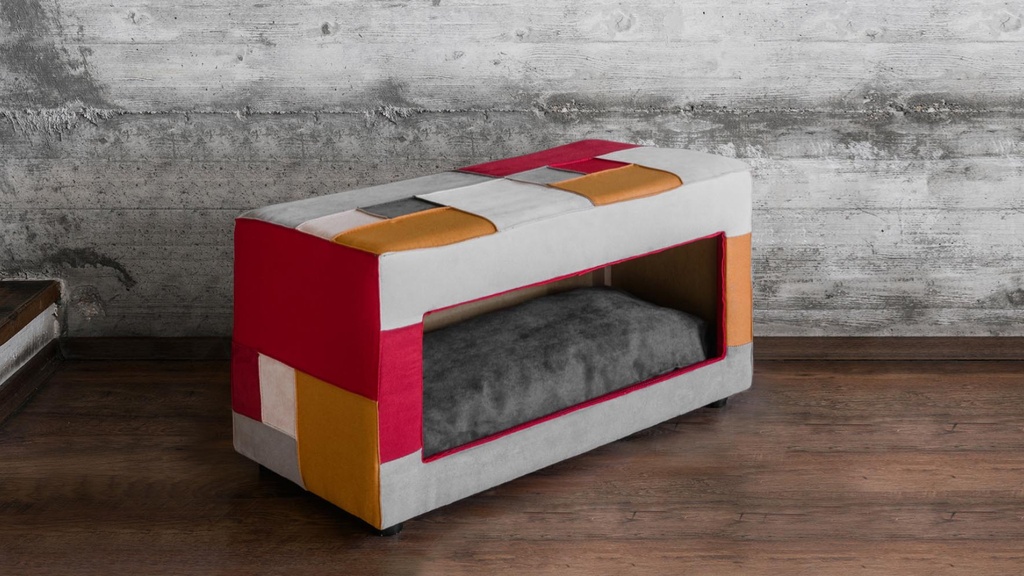 PAKS 2 Mix Ottoman 90x45cm